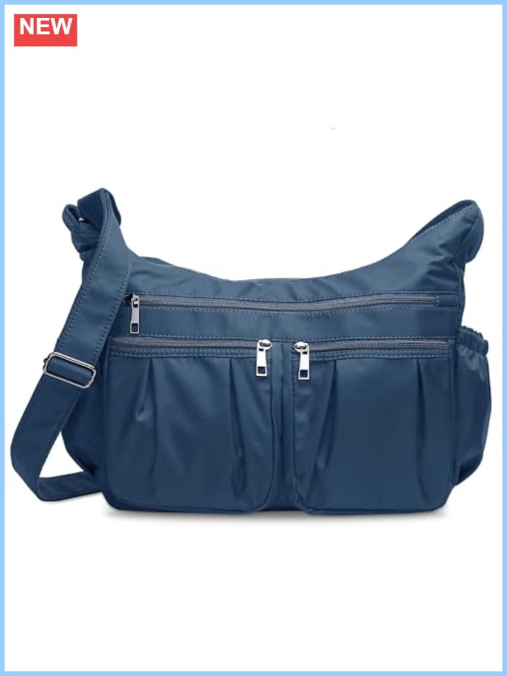 VOLGANIK ROCK Crossbody Purse for Women, Lightweight Waterproof Nylon Shoulder